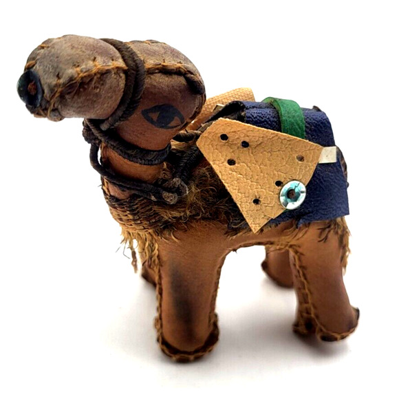 CAMELS Vintage Miniatures Lot of 5 Mixed Media 4-10" Hand Crafted - Picture 11 of 12